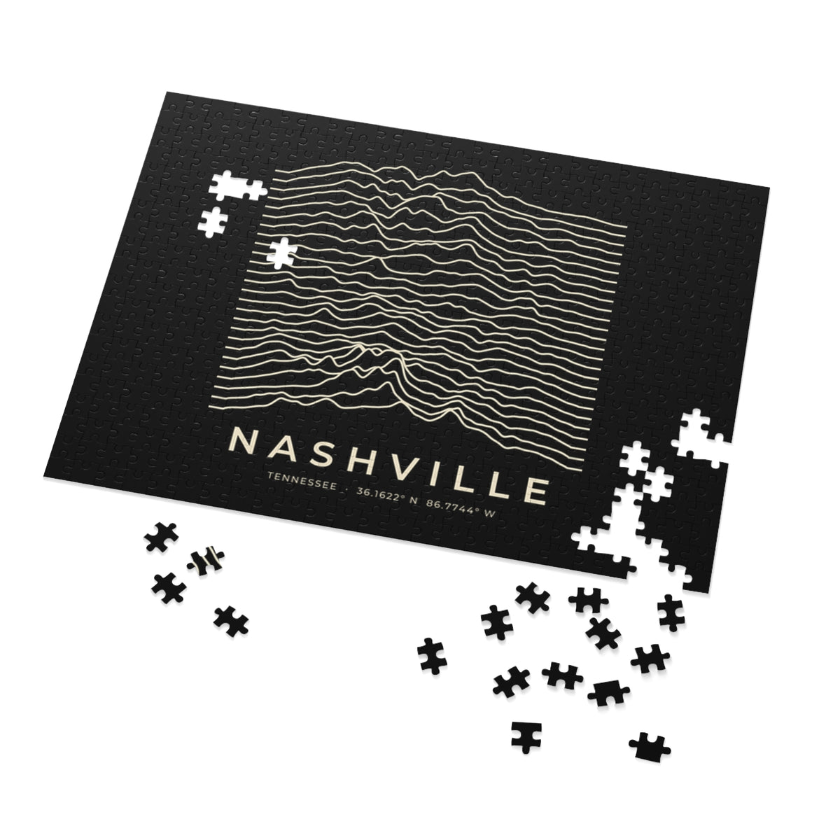 Nashville Ridgeline Puzzle (Black)