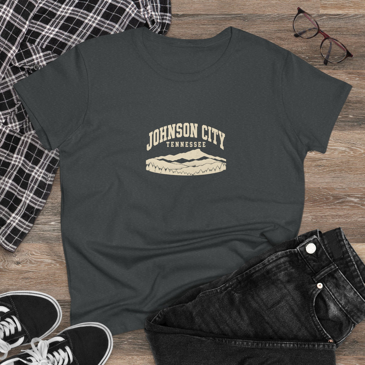 Johnson City Vintage Varsity Women's T-Shirt
