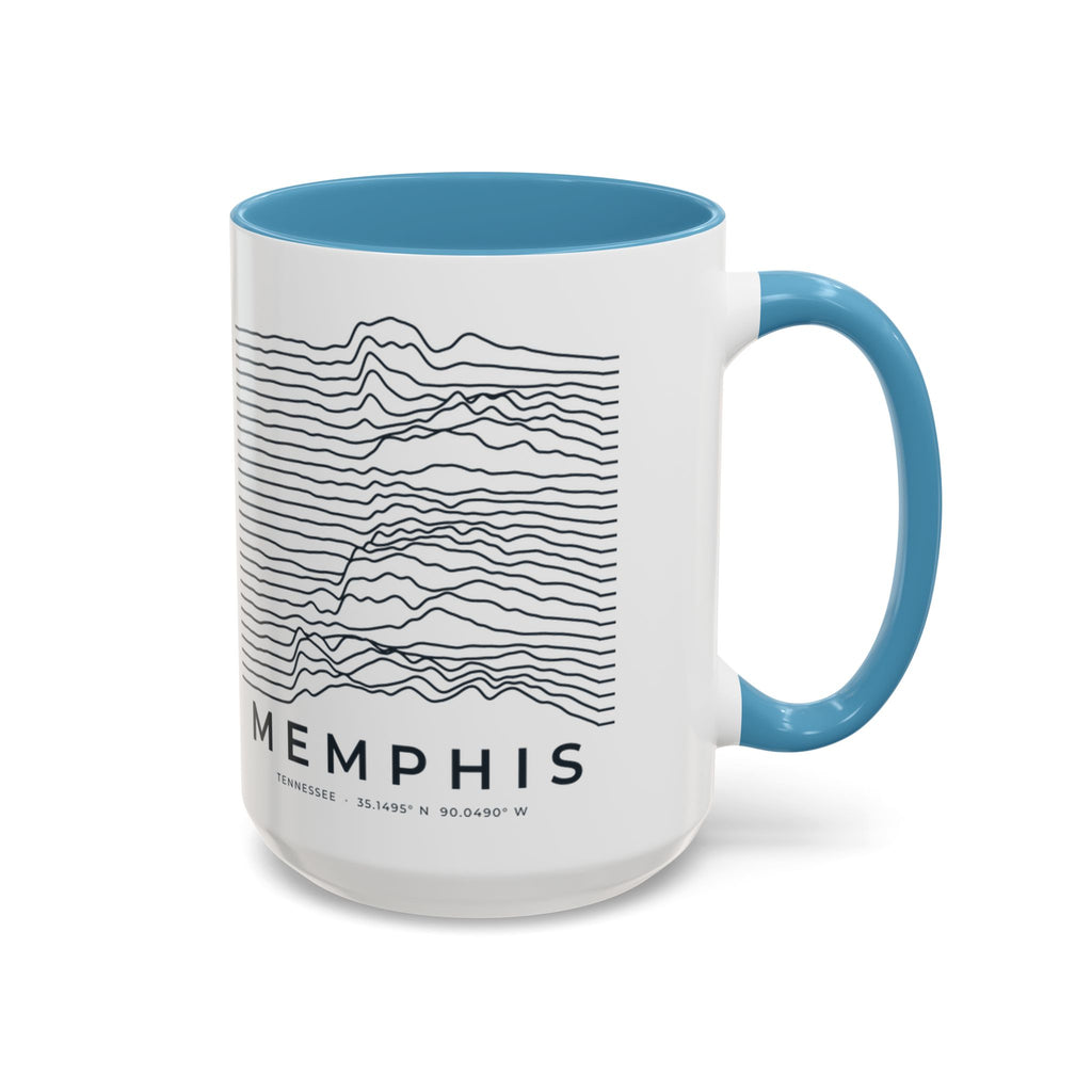 Memphis Ridgeline Accent Mug