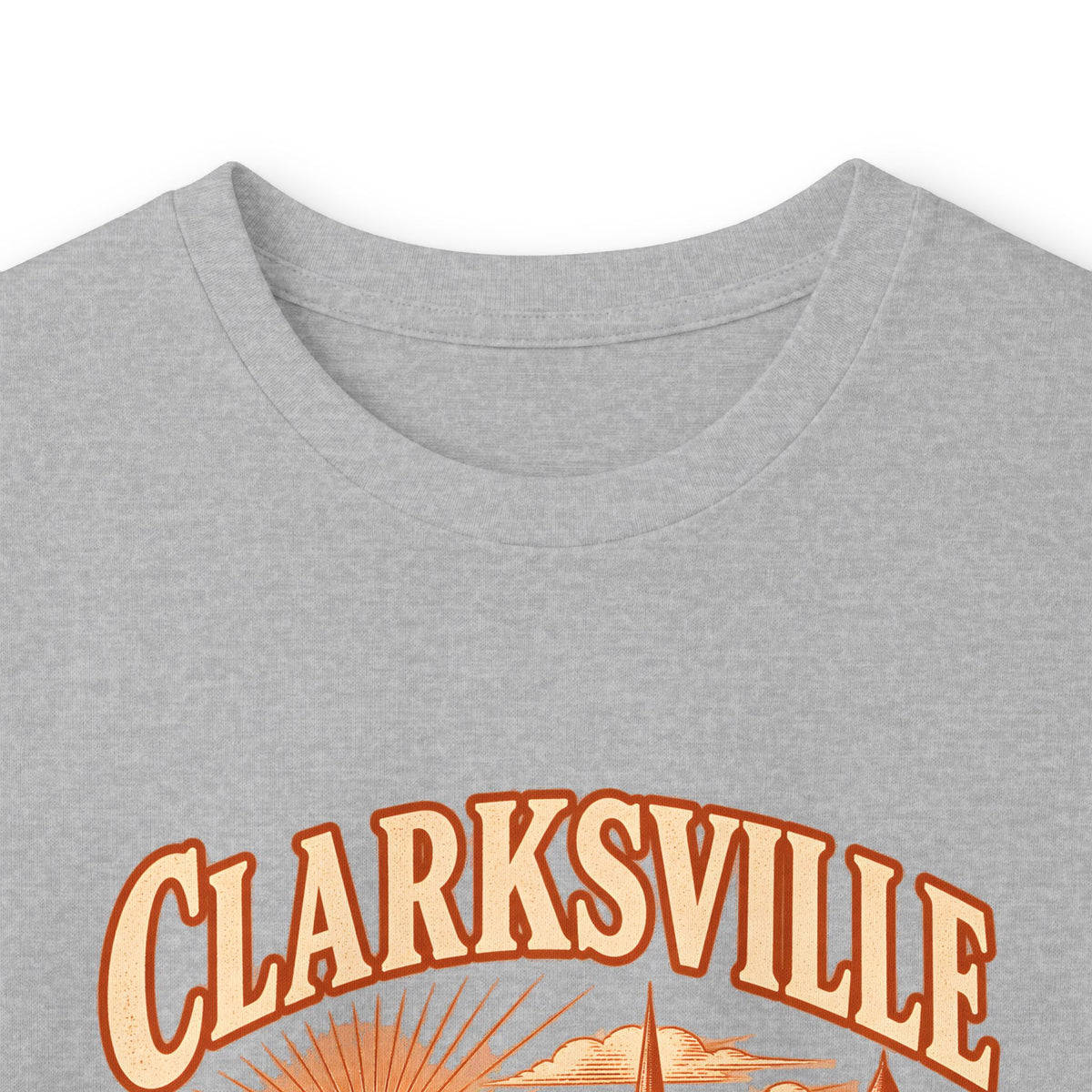 Clarksville Engraved Valley Long Sleeve T-Shirt
