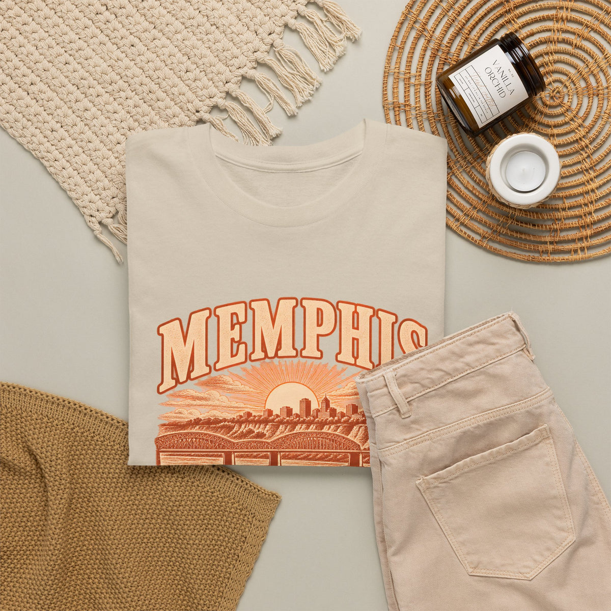 Memphis Engraved Valley T-Shirt