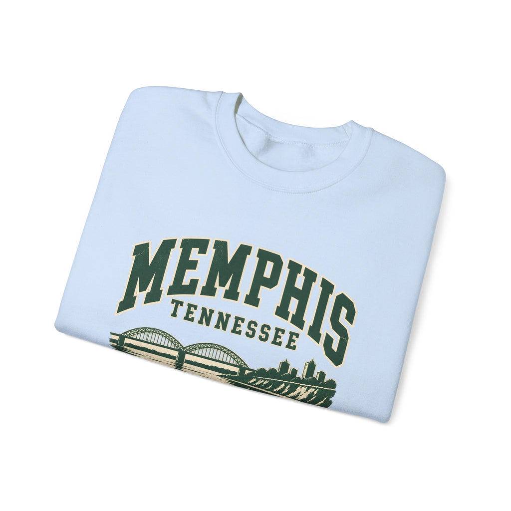 Memphis Vintage Varsity Crewneck Sweatshirt