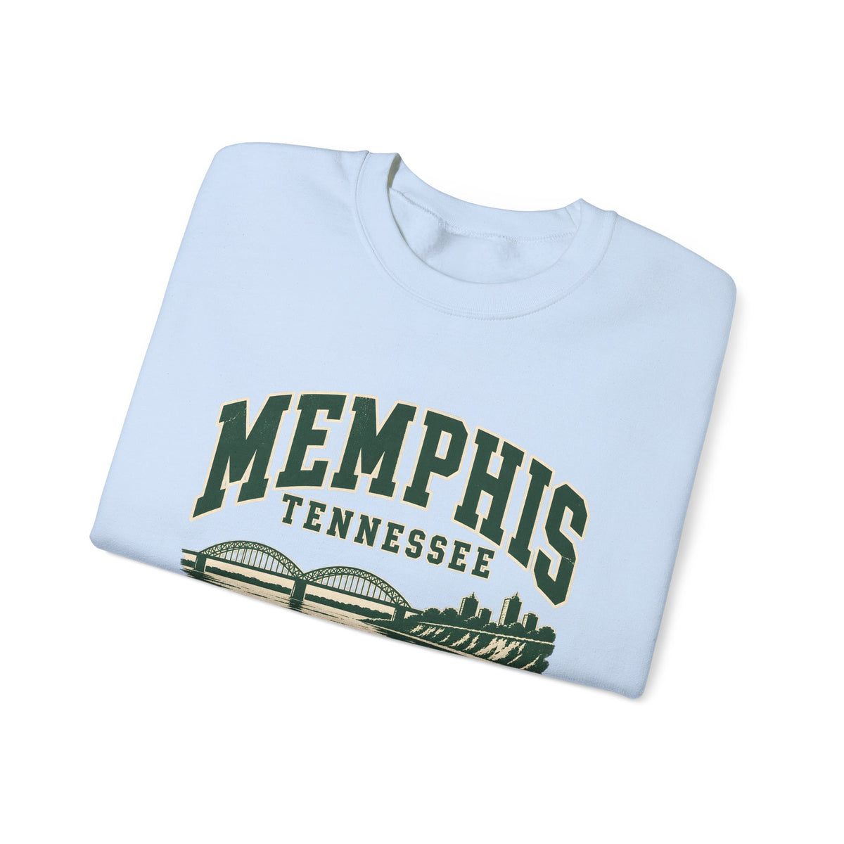 Memphis Vintage Varsity Crewneck Sweatshirt