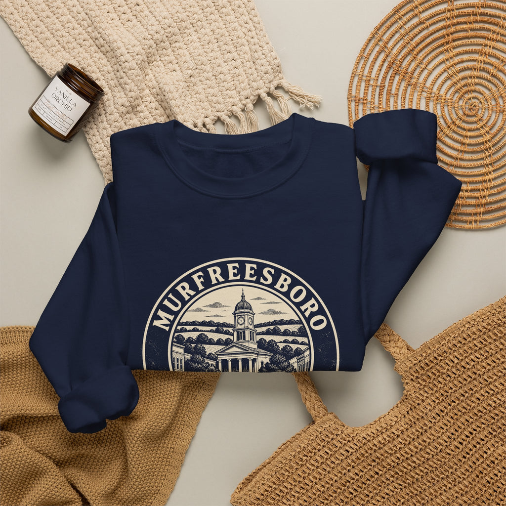Murfreesboro Park Badge Crewneck Sweatshirt