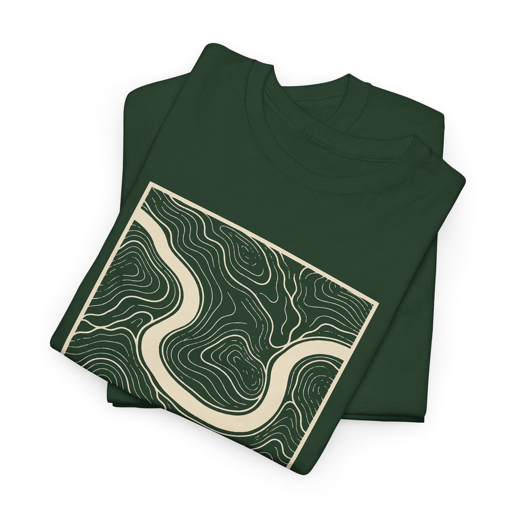 Nashville Topo Map T-Shirt
