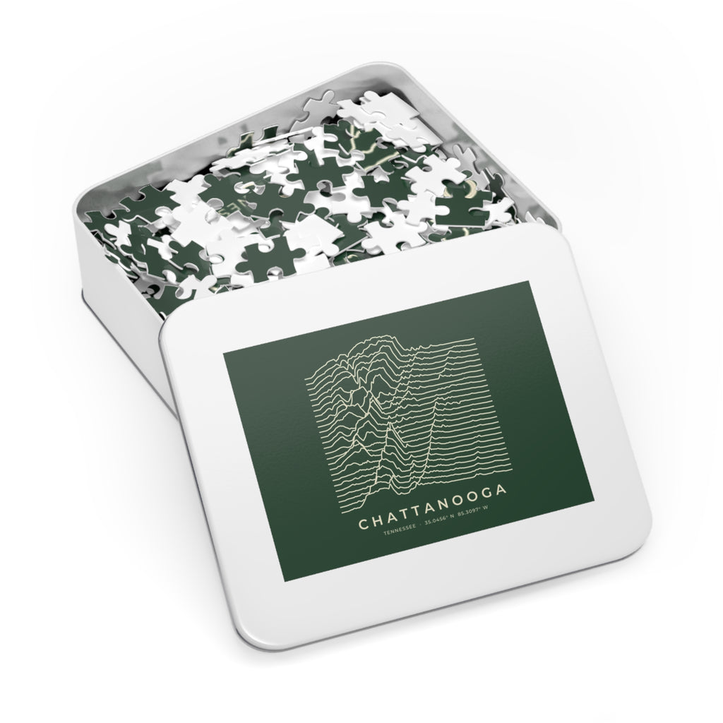 Chattanooga Ridgeline Puzzle (Forest Green)