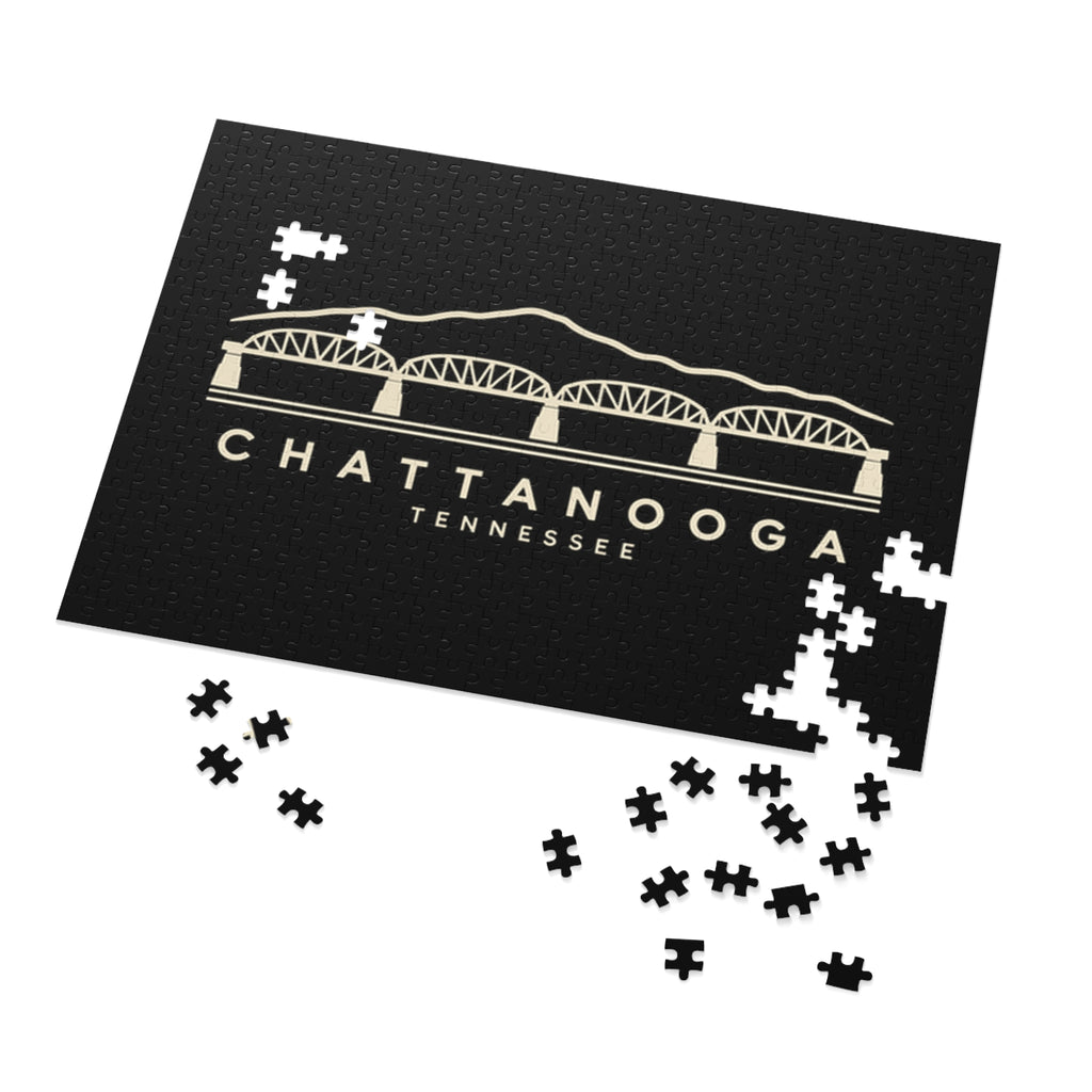 Chattanooga Walnut Street Bridge Puzzle (Black)