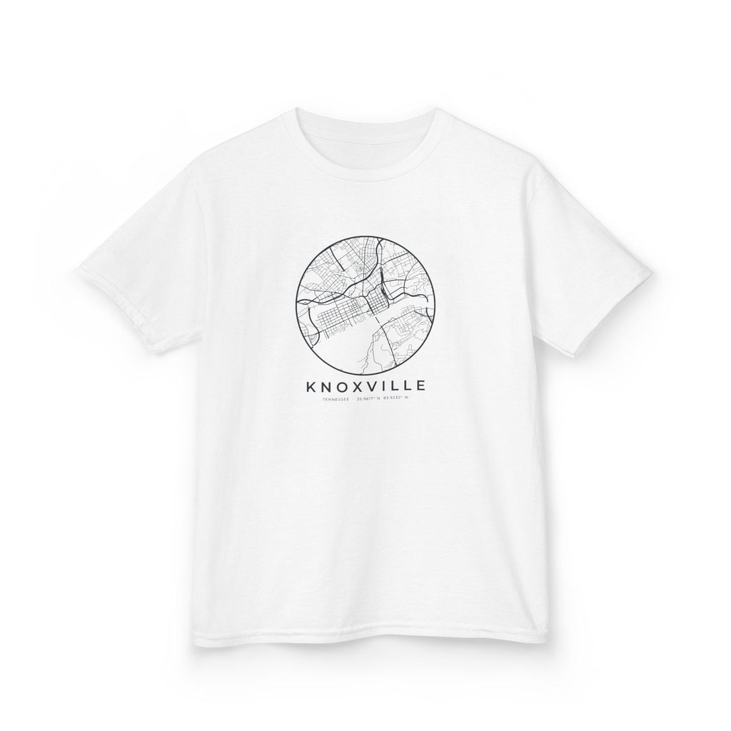 Knoxville Street Map Kids T-Shirt