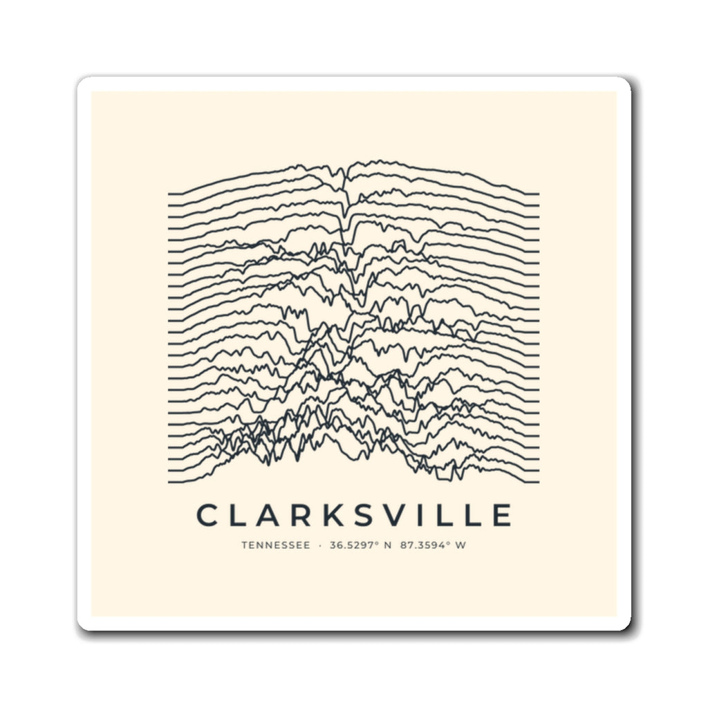 Clarksville Ridgeline Magnet