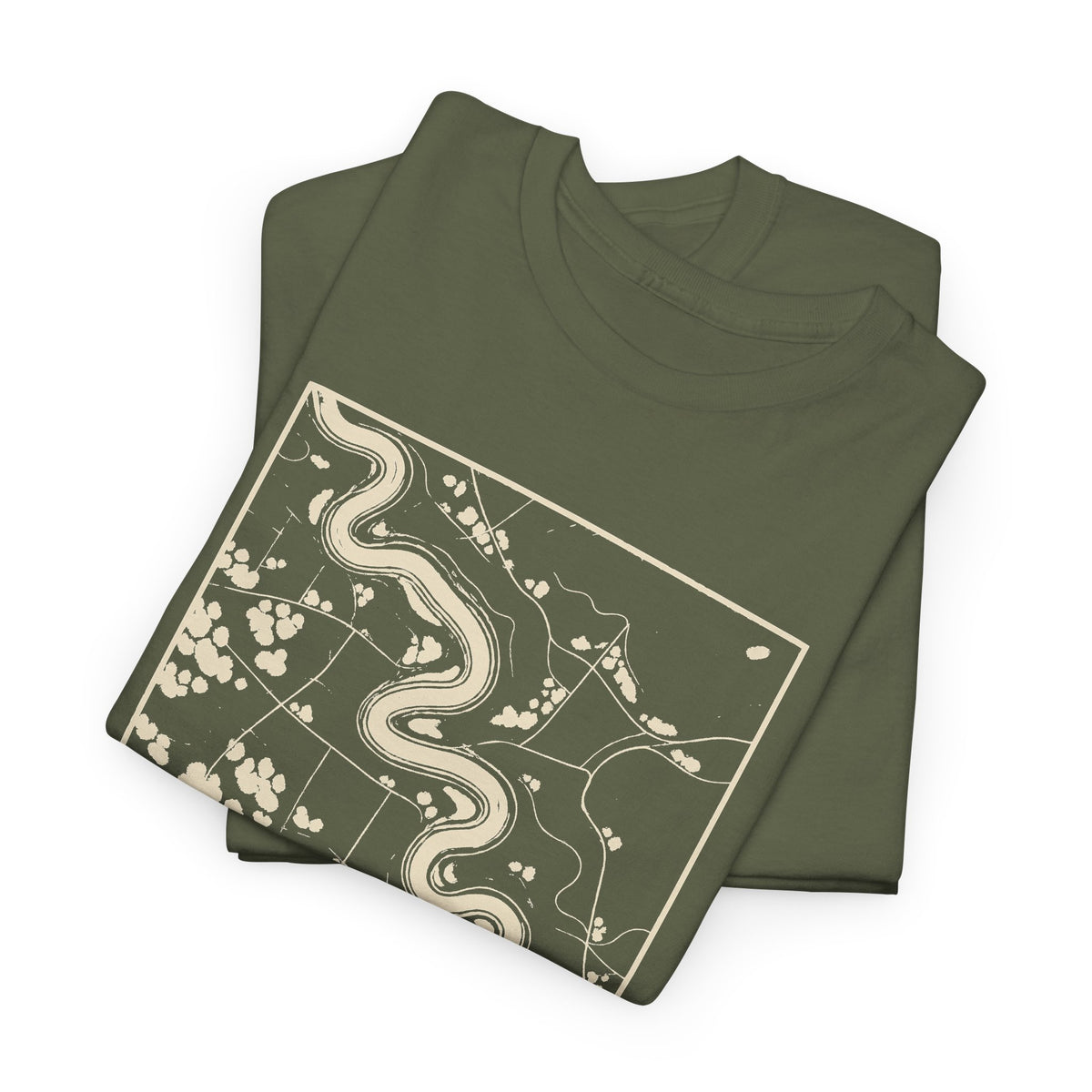 Murfreesboro Topo Map T-Shirt