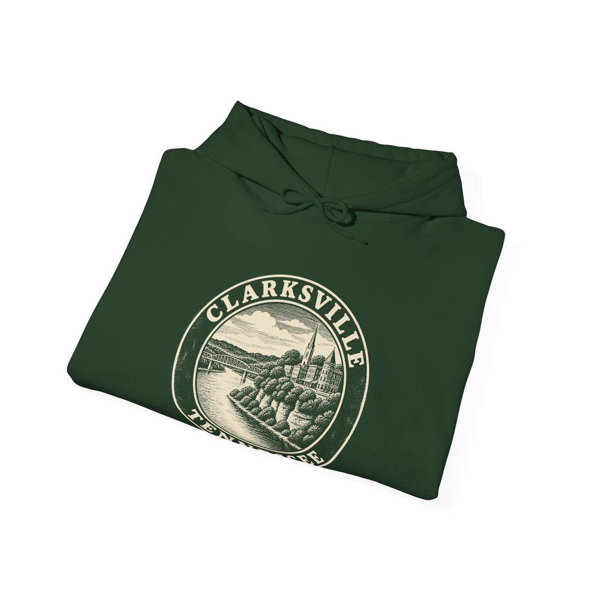 Clarksville Park Badge Hoodie