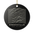 Knoxville Ridgeline Ornament (Black)