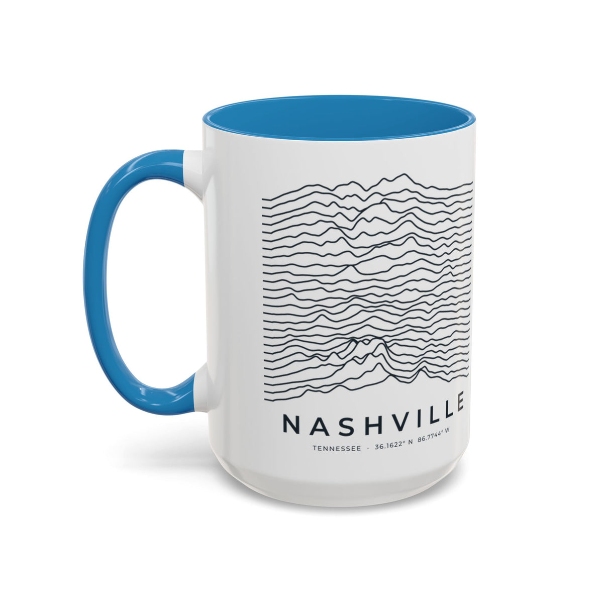Nashville Ridgeline Accent Mug