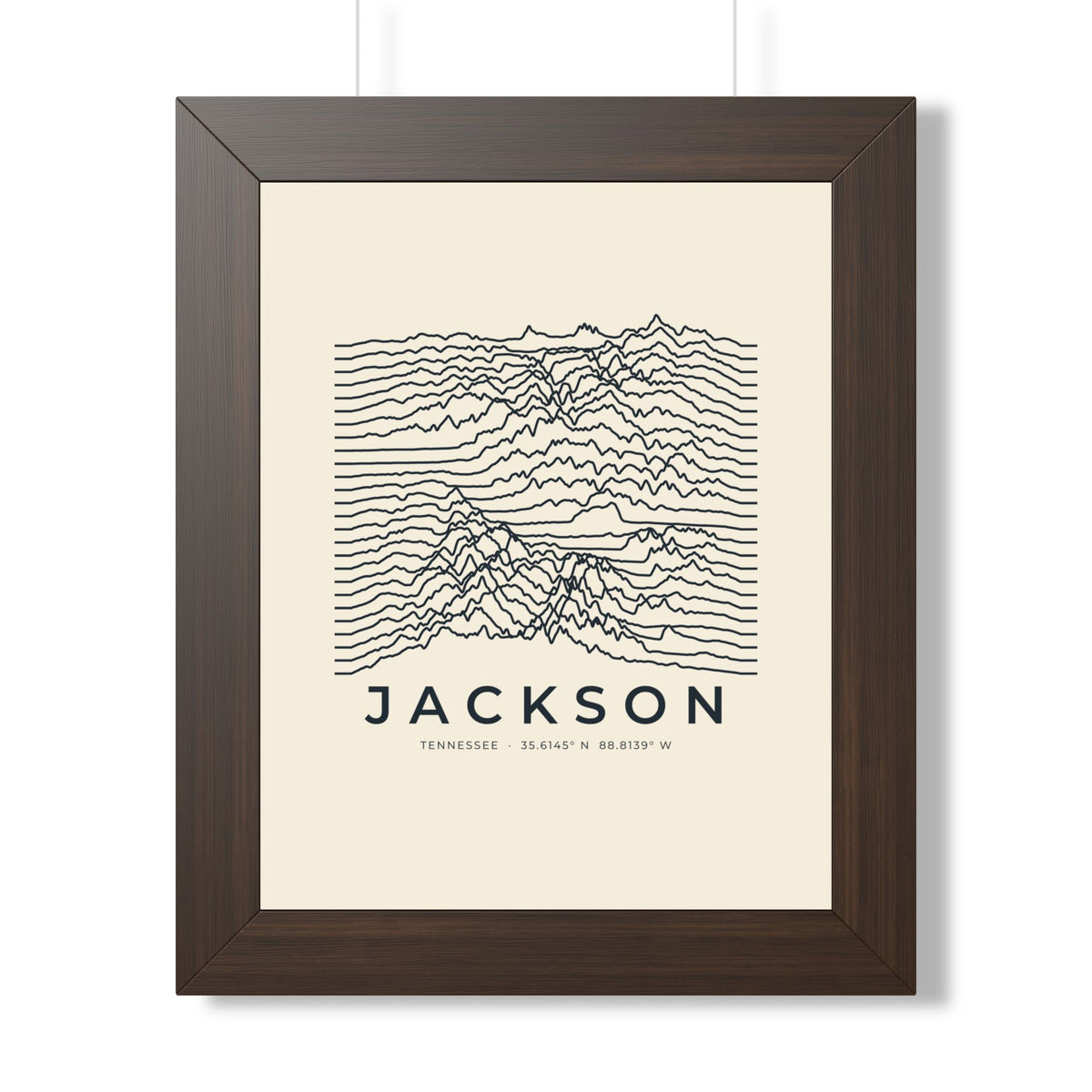 Jackson Ridgeline Framed Print
