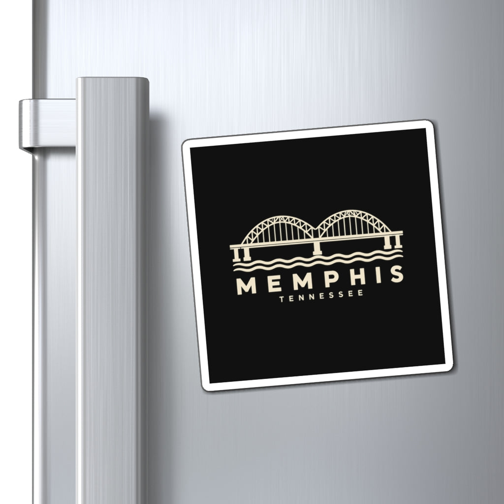 Memphis Hernando de Soto Bridge Magnet (Black)
