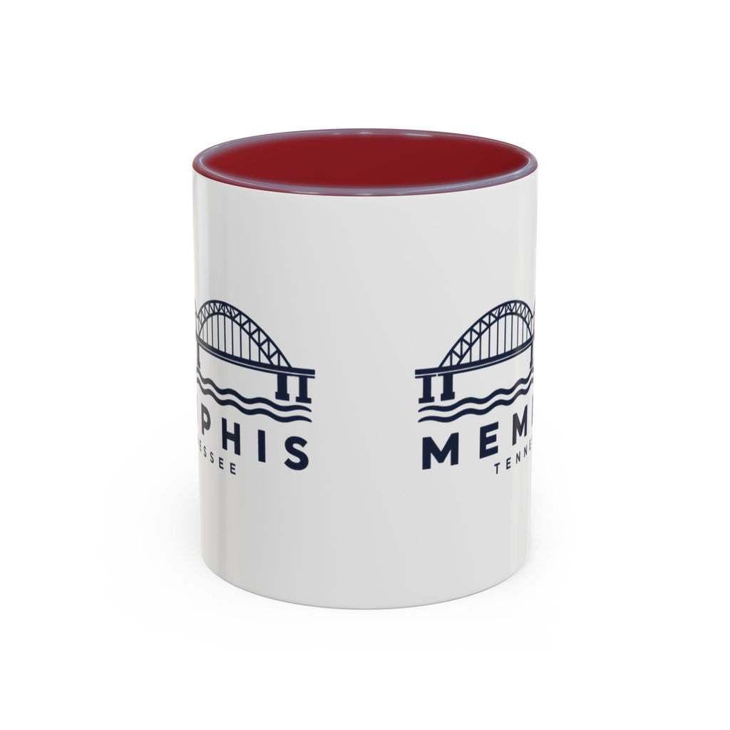 Memphis Hernando de Soto Bridge Accent Mug