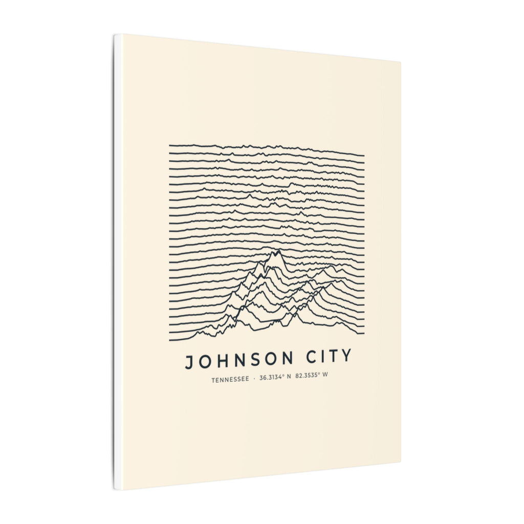 Johnson City Ridgeline Canvas Print