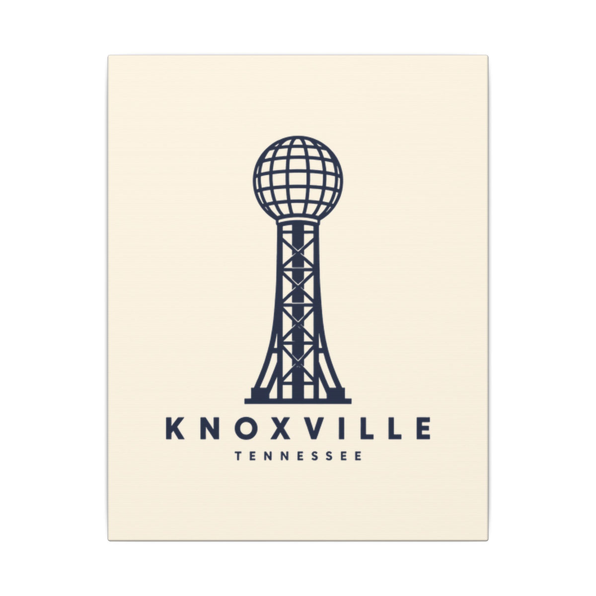 Knoxville Sunsphere Canvas Print