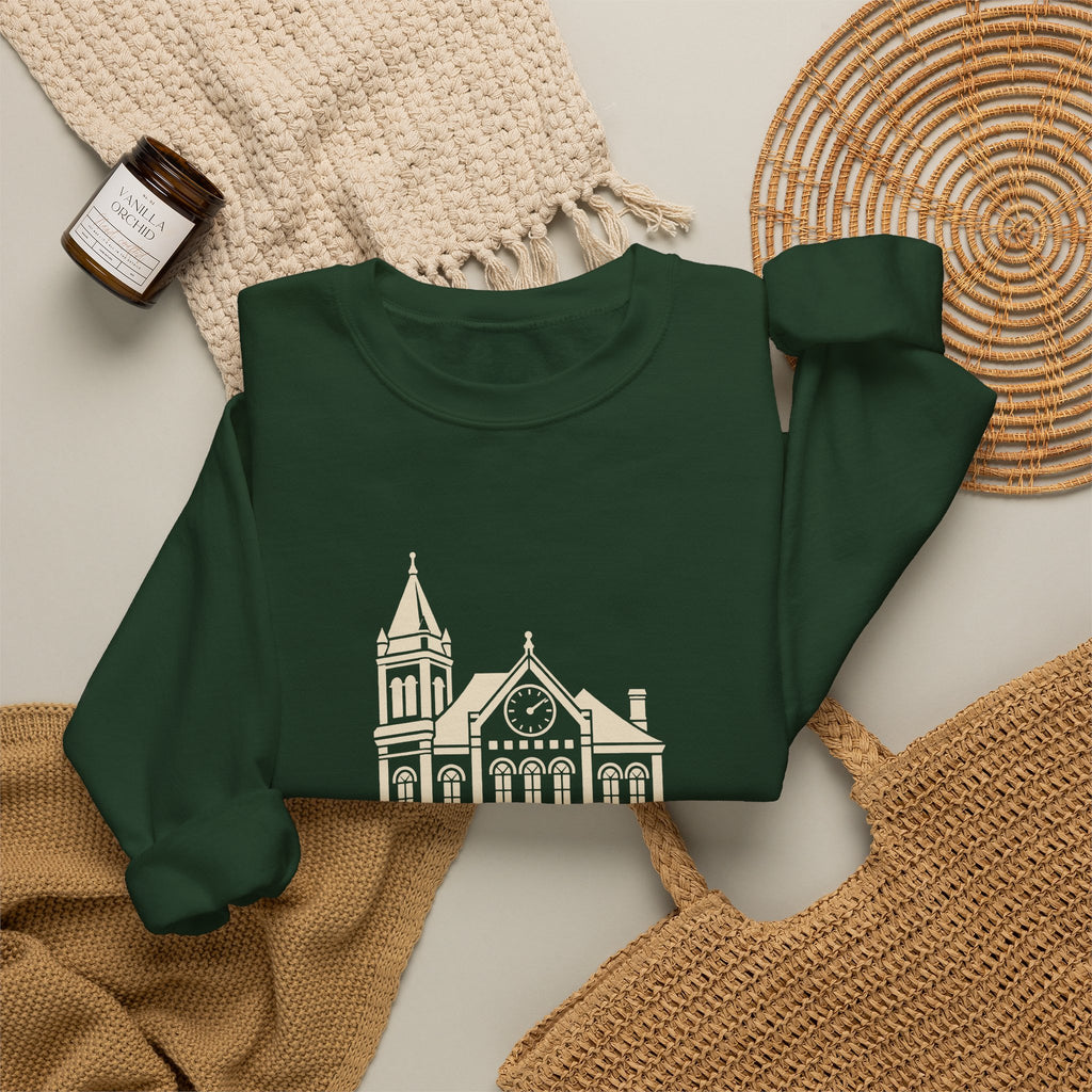Clarksville Customs House Crewneck Sweatshirt