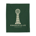 Knoxville Sunsphere Blanket (Forest Green)