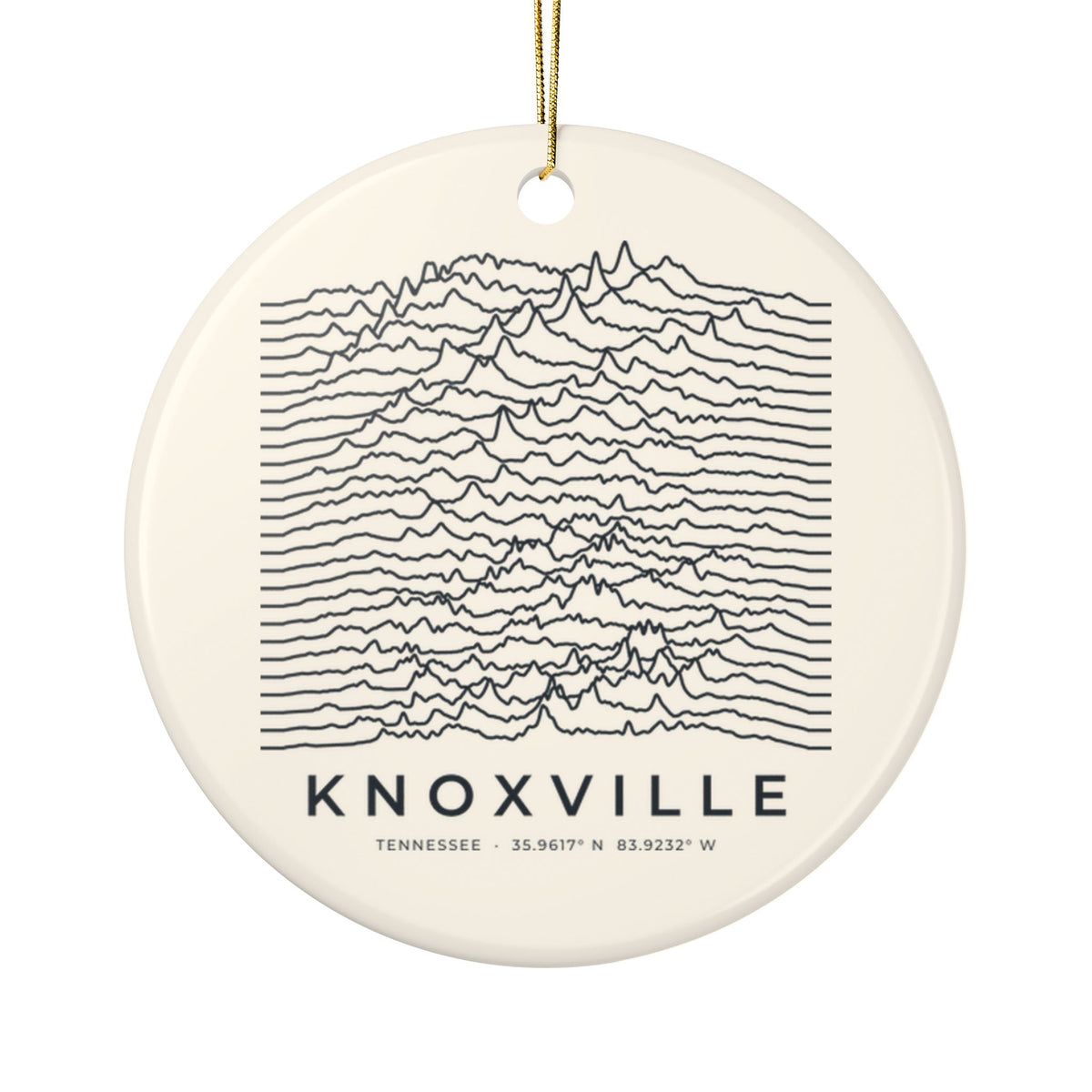 Knoxville Ridgeline Ornament