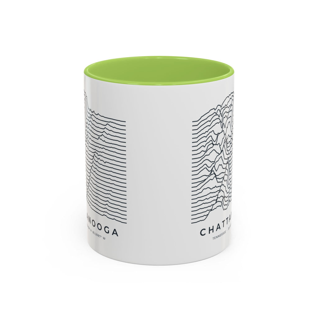 Chattanooga Ridgeline Accent Mug