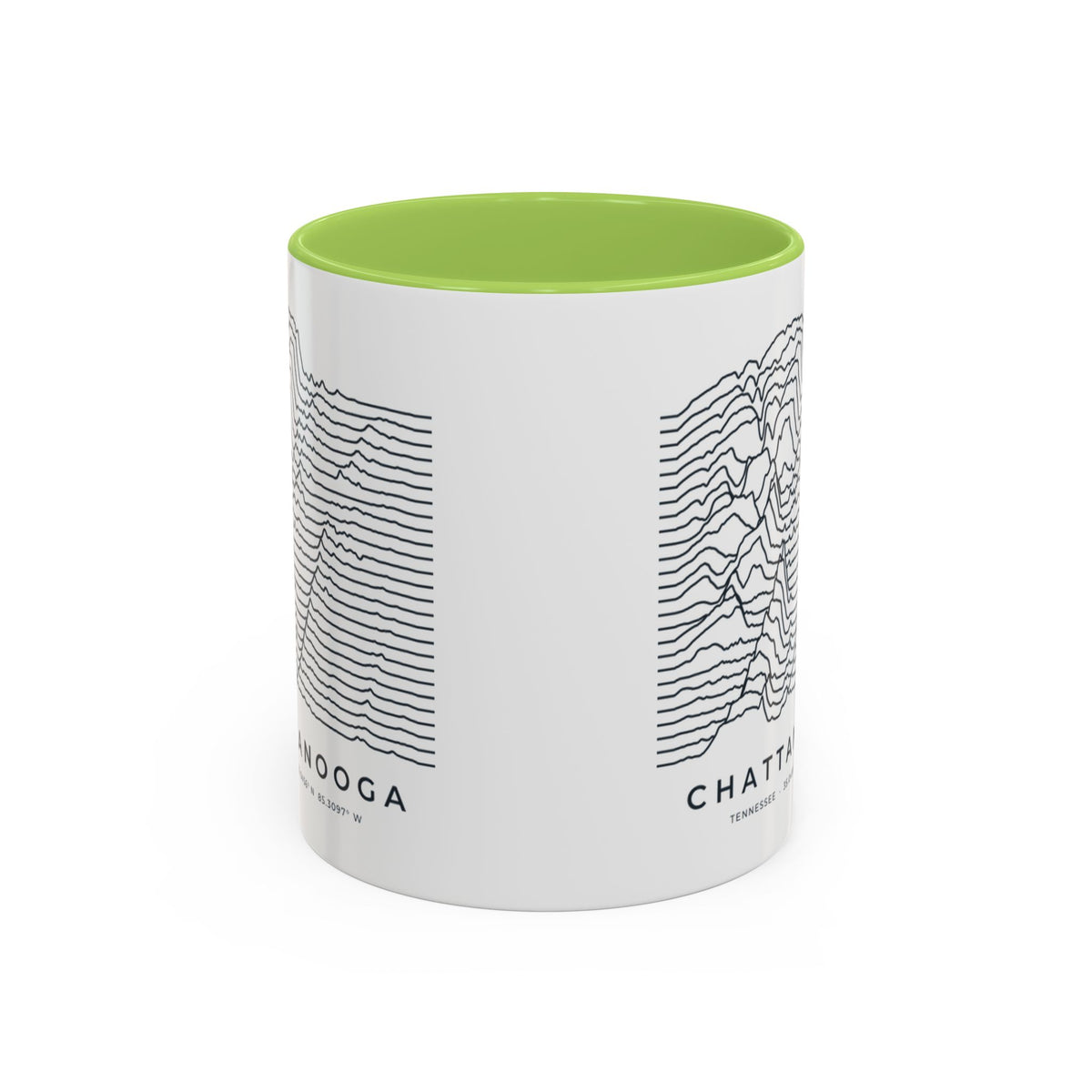 Chattanooga Ridgeline Accent Mug