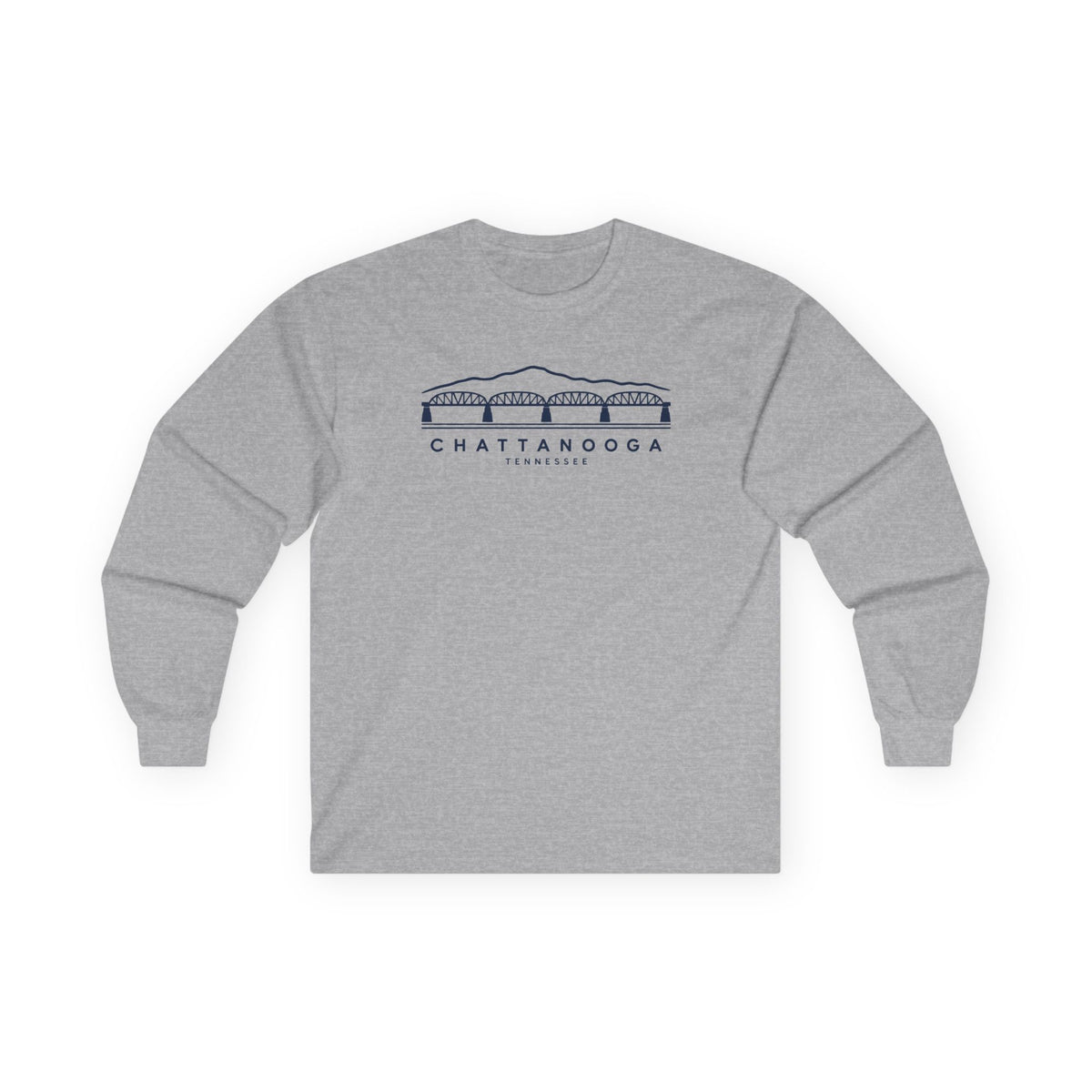 Chattanooga Walnut Street Bridge Long Sleeve T-Shirt