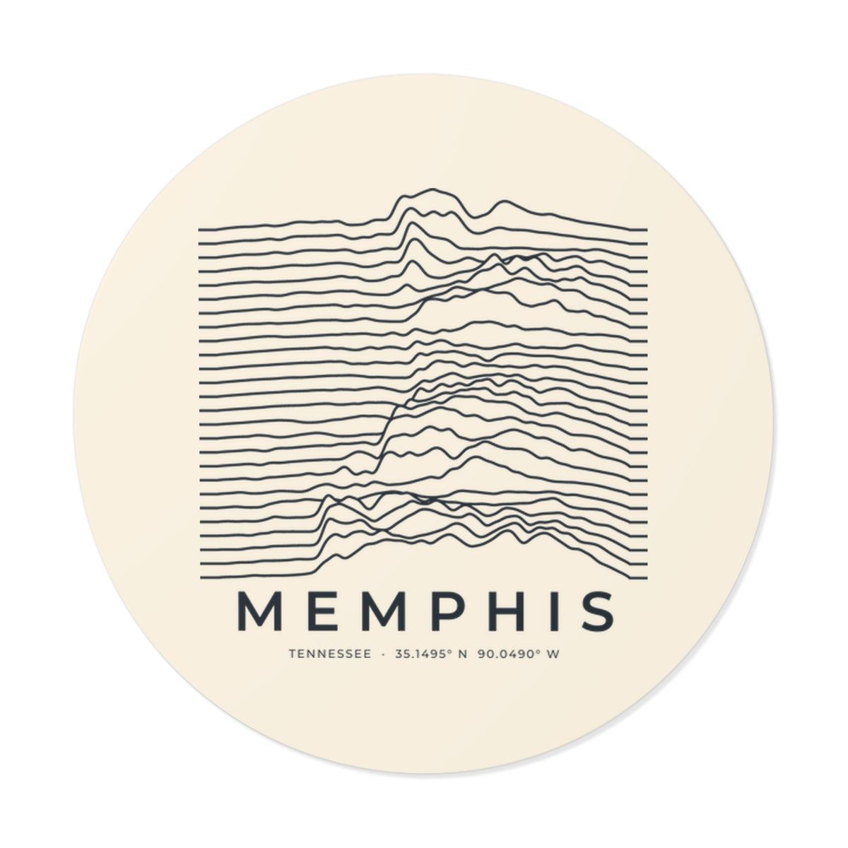 Memphis Ridgeline Sticker