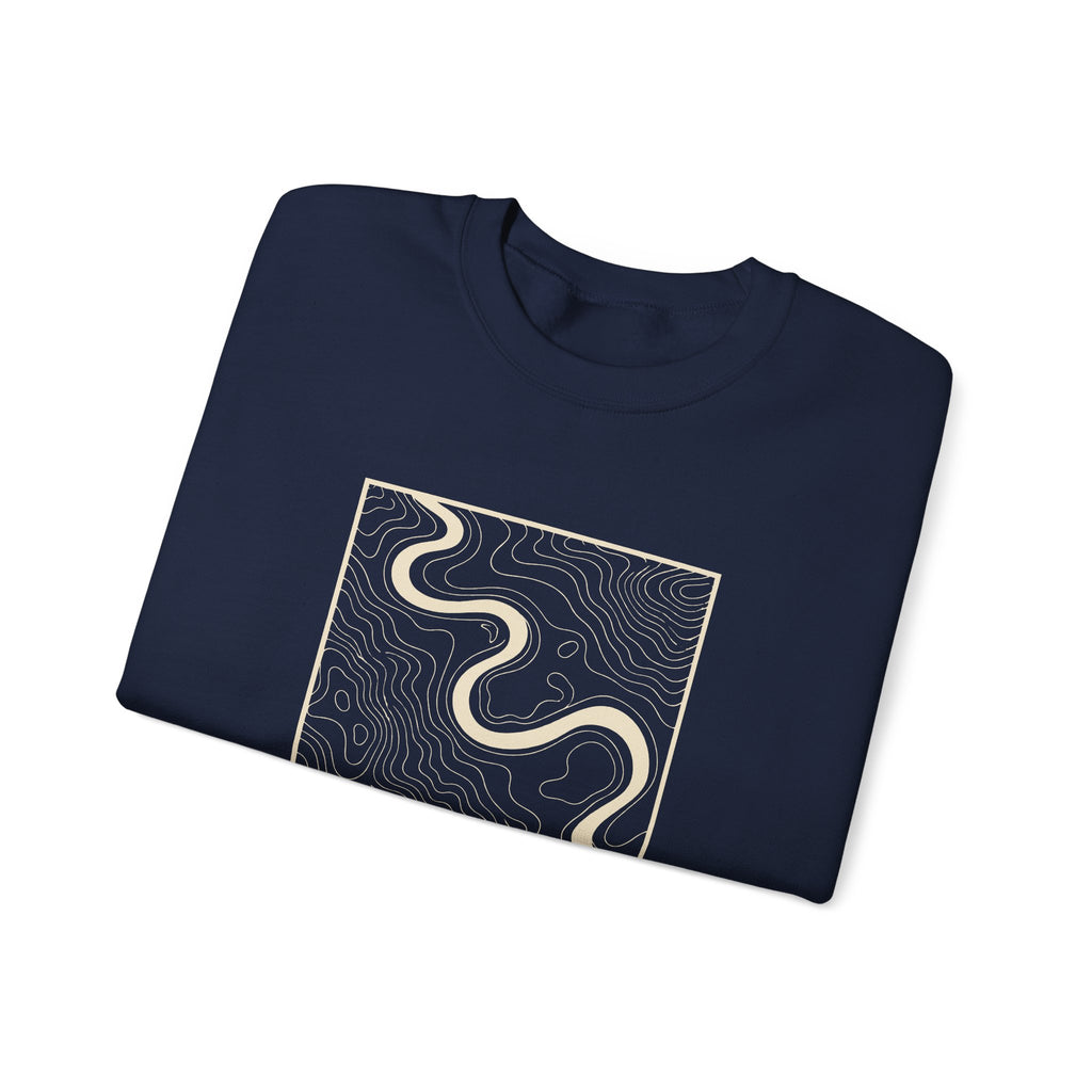 Jackson Topo Map Crewneck Sweatshirt