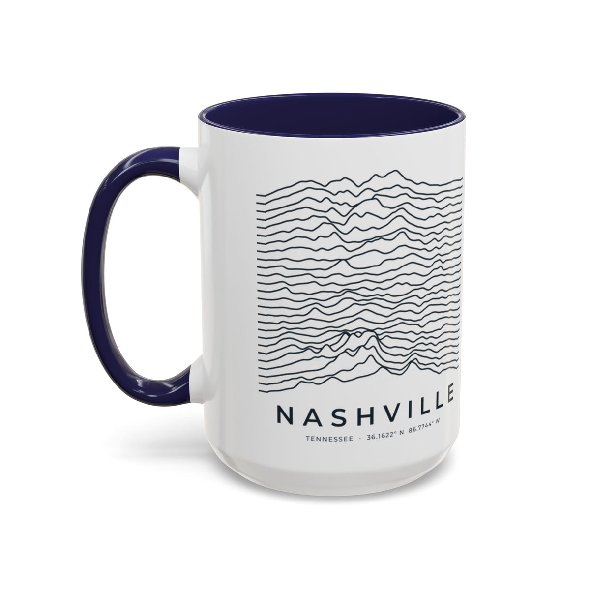 Nashville Ridgeline Accent Mug