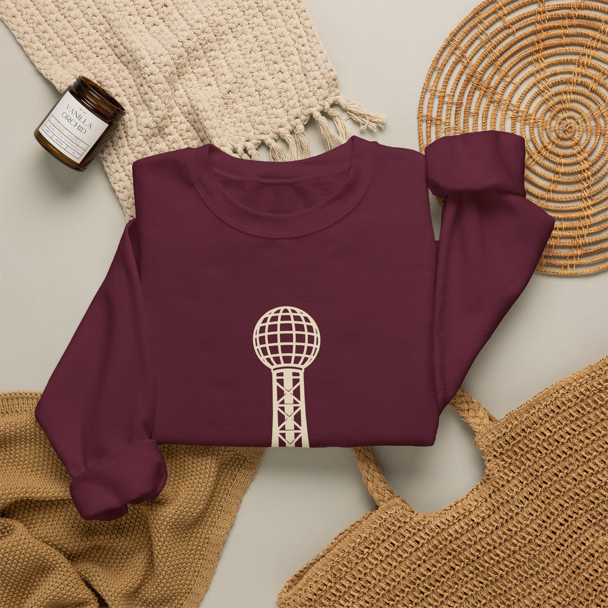 Knoxville Sunsphere Crewneck Sweatshirt
