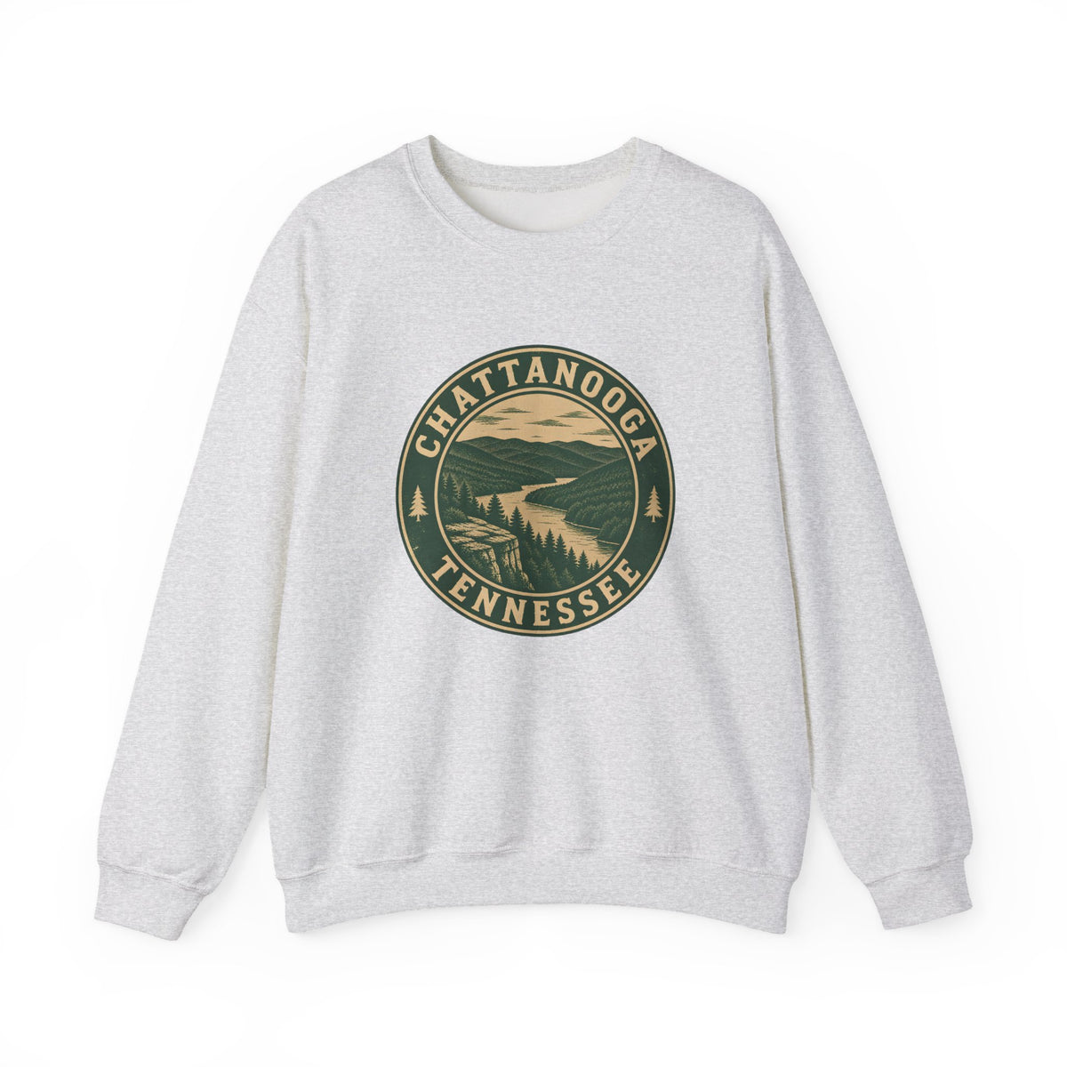 Chattanooga Park Badge Crewneck Sweatshirt