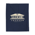Jackson Train Depot Blanket (Navy)