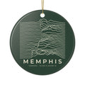 Memphis Ridgeline Ornament (Forest Green)