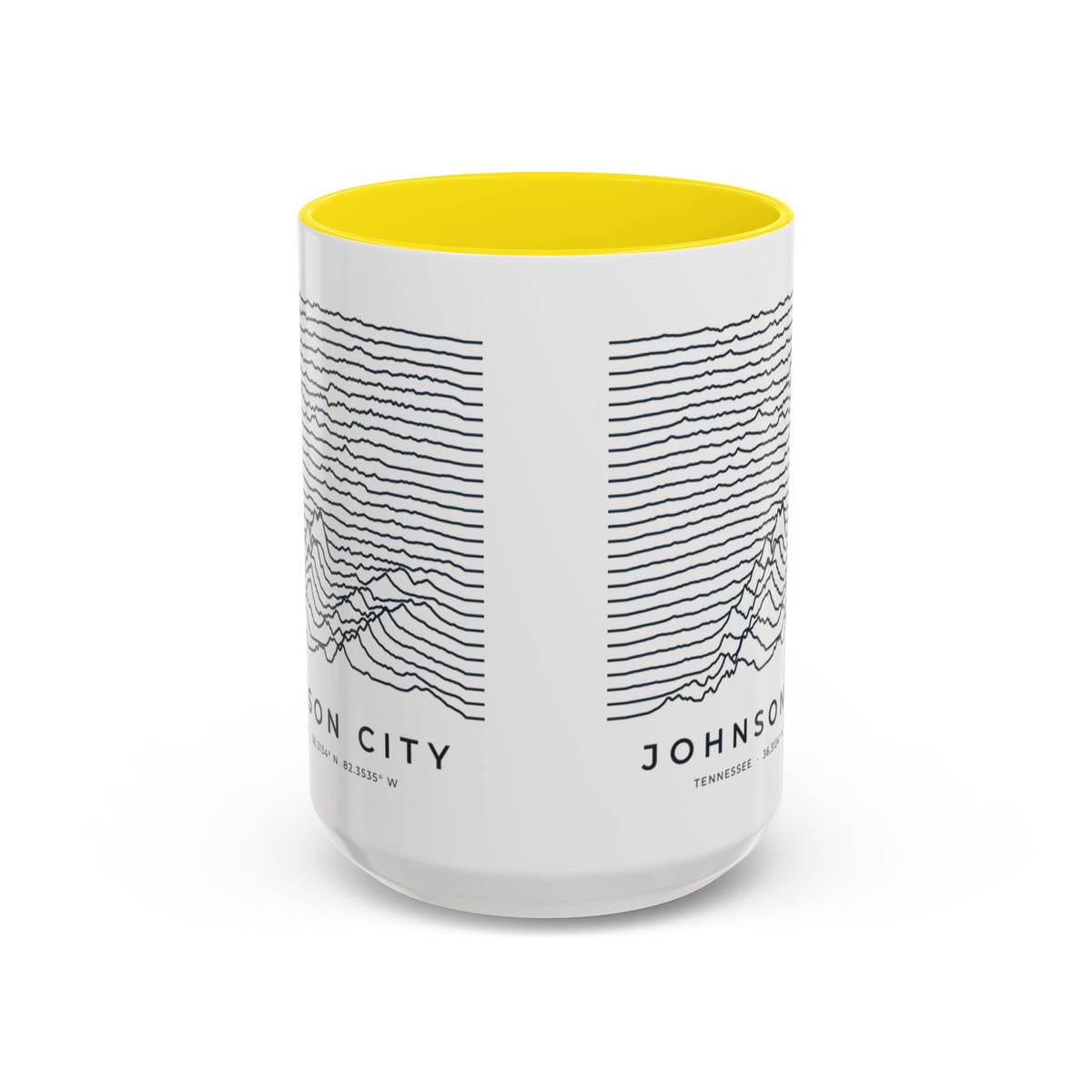 Johnson City Ridgeline Accent Mug