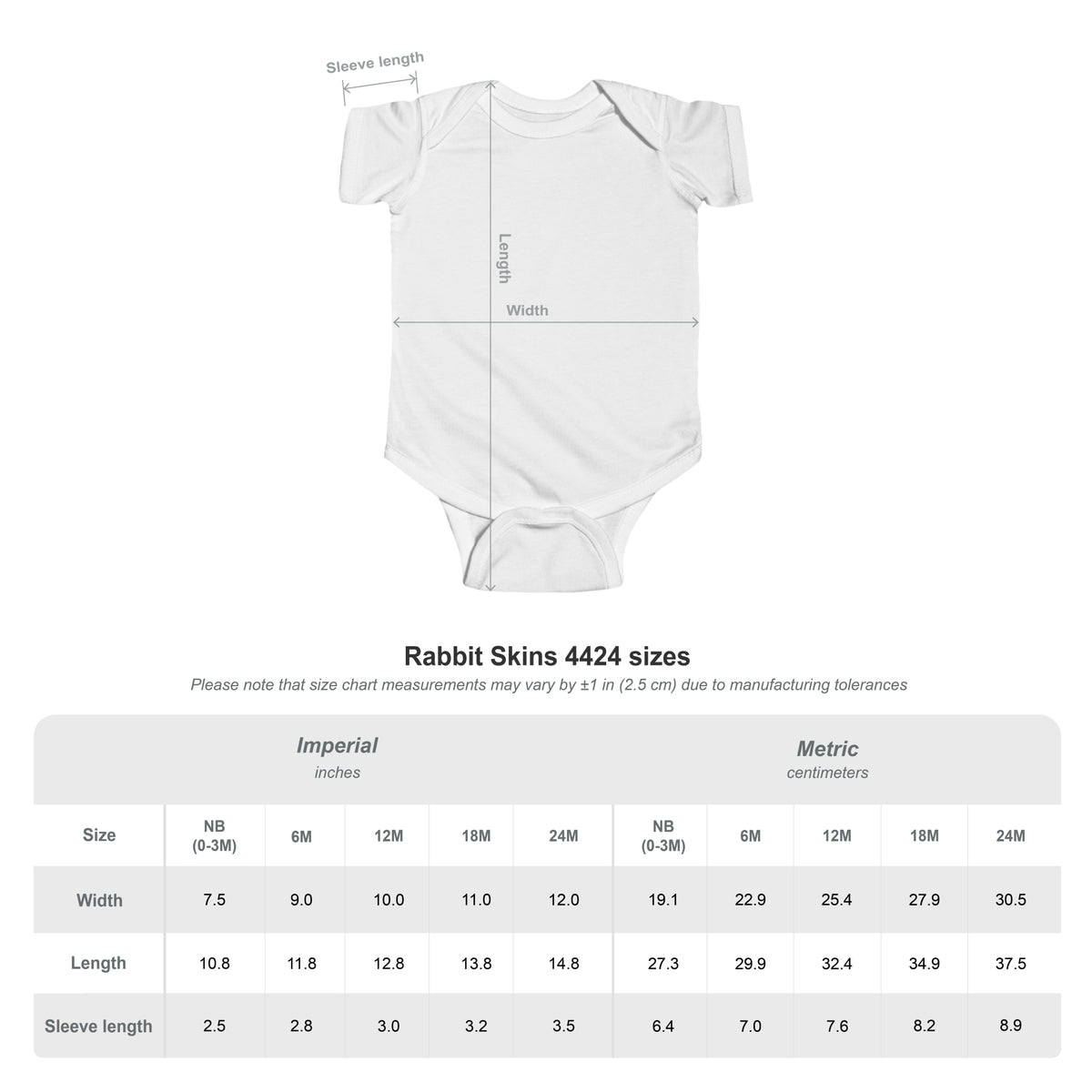 Johnson City Ridgeline Baby Bodysuit