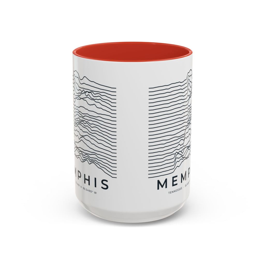 Memphis Ridgeline Accent Mug