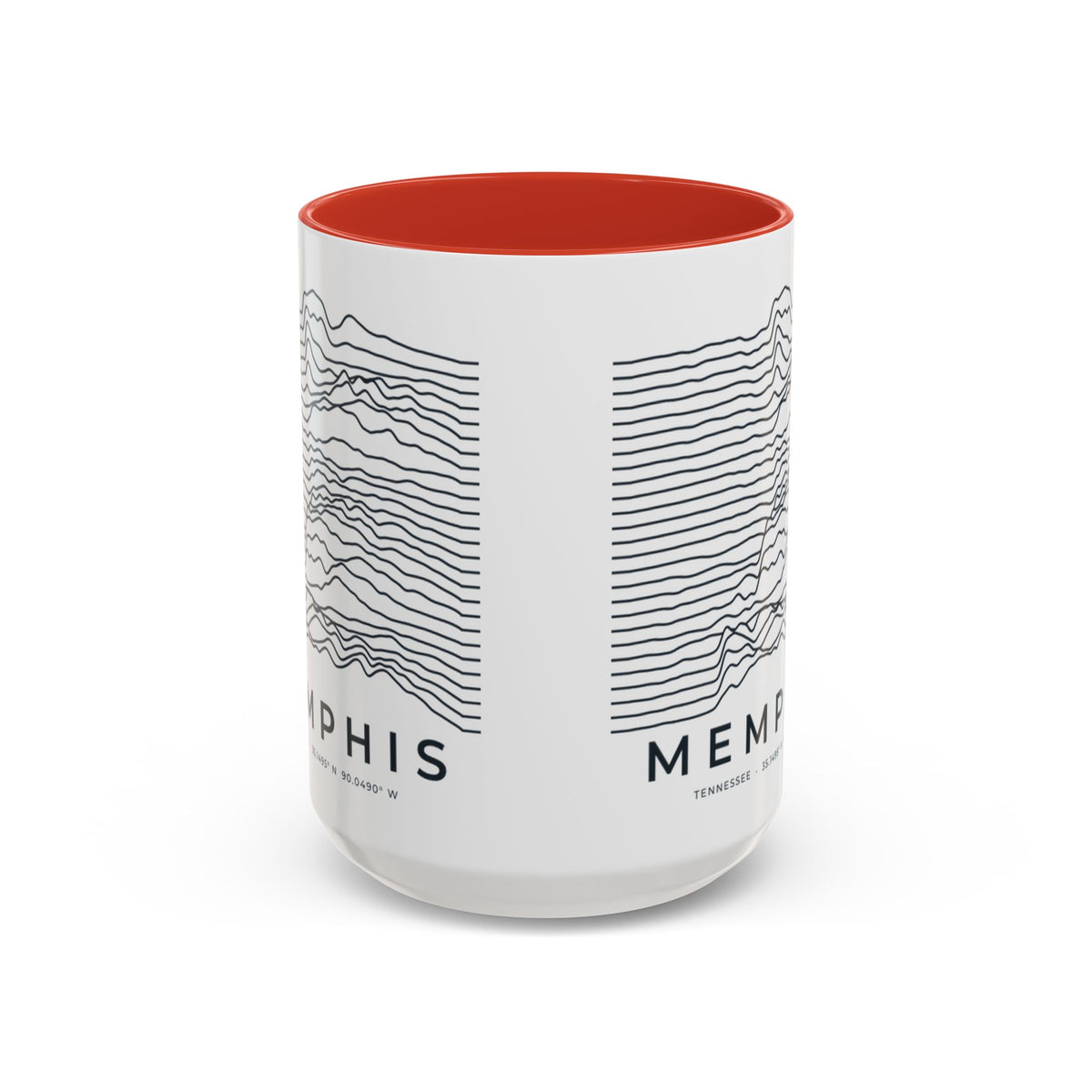 Memphis Ridgeline Accent Mug