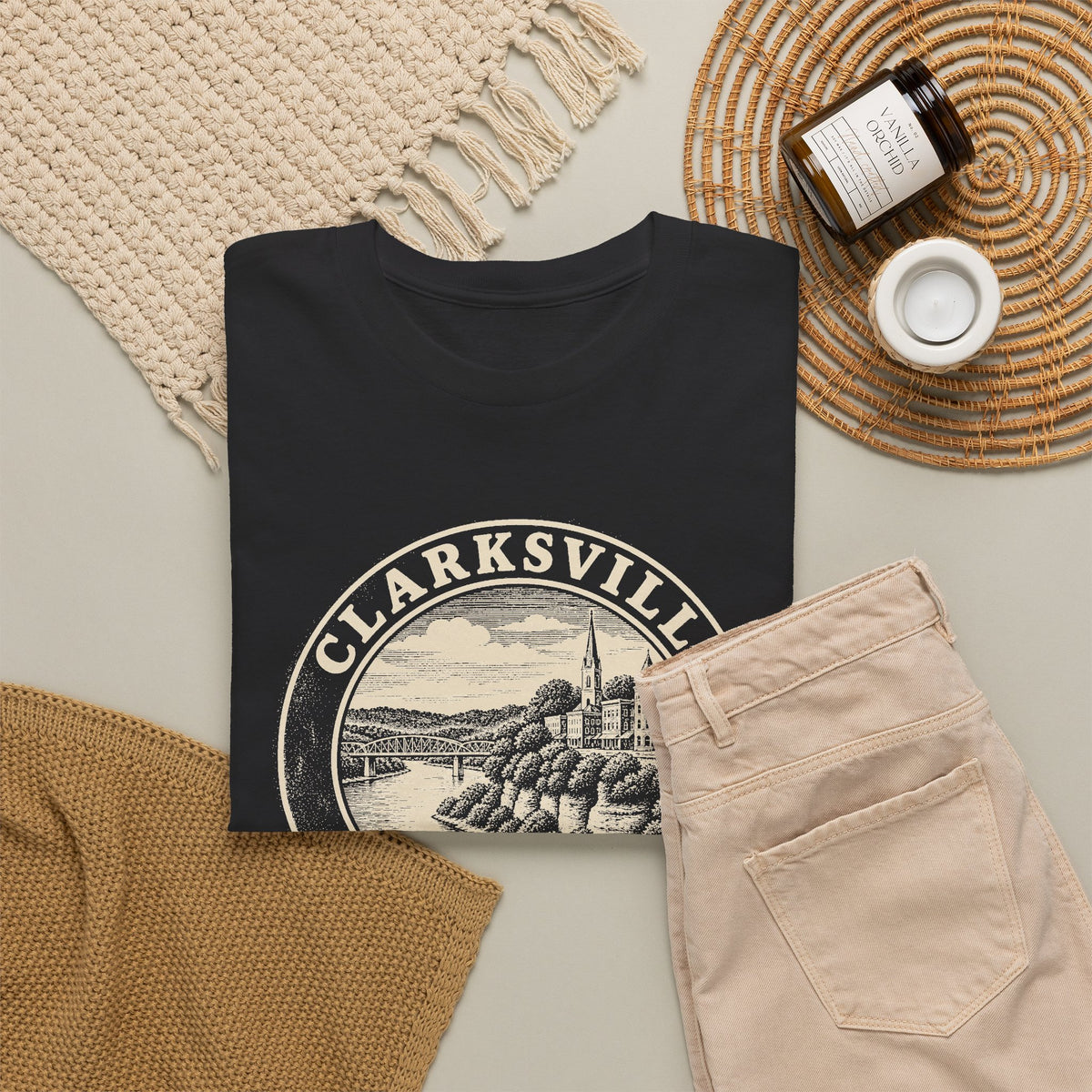 Clarksville Park Badge T-Shirt