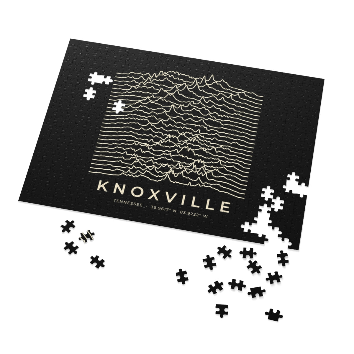 Knoxville Ridgeline Puzzle (Black)