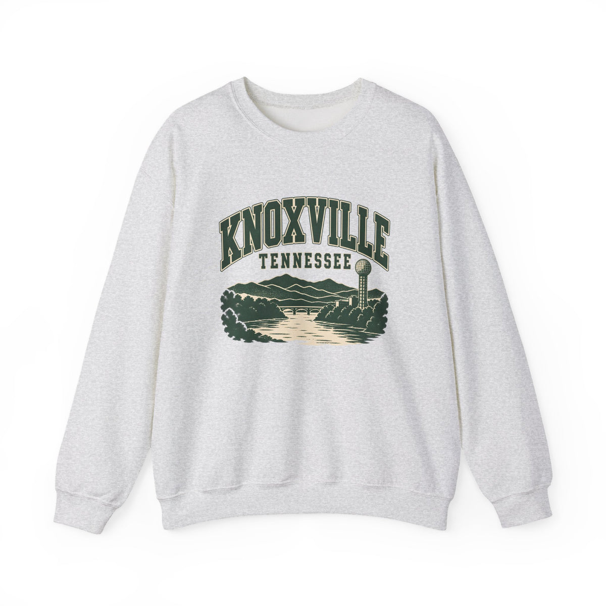 Knoxville Vintage Varsity Crewneck Sweatshirt