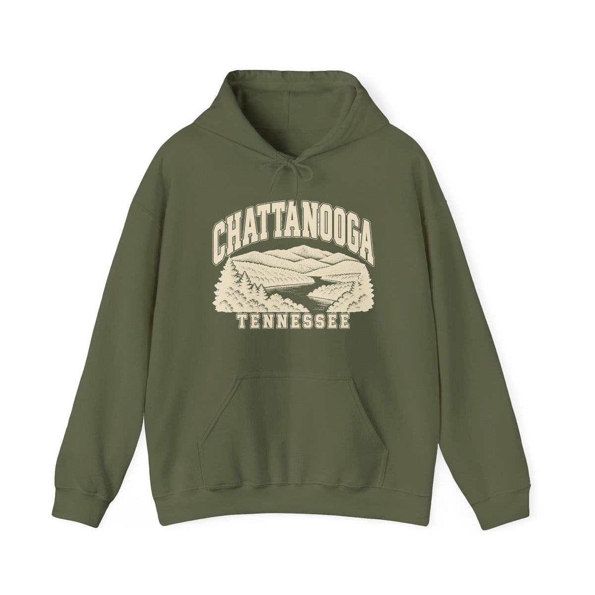 Chattanooga Vintage Varsity Hoodie