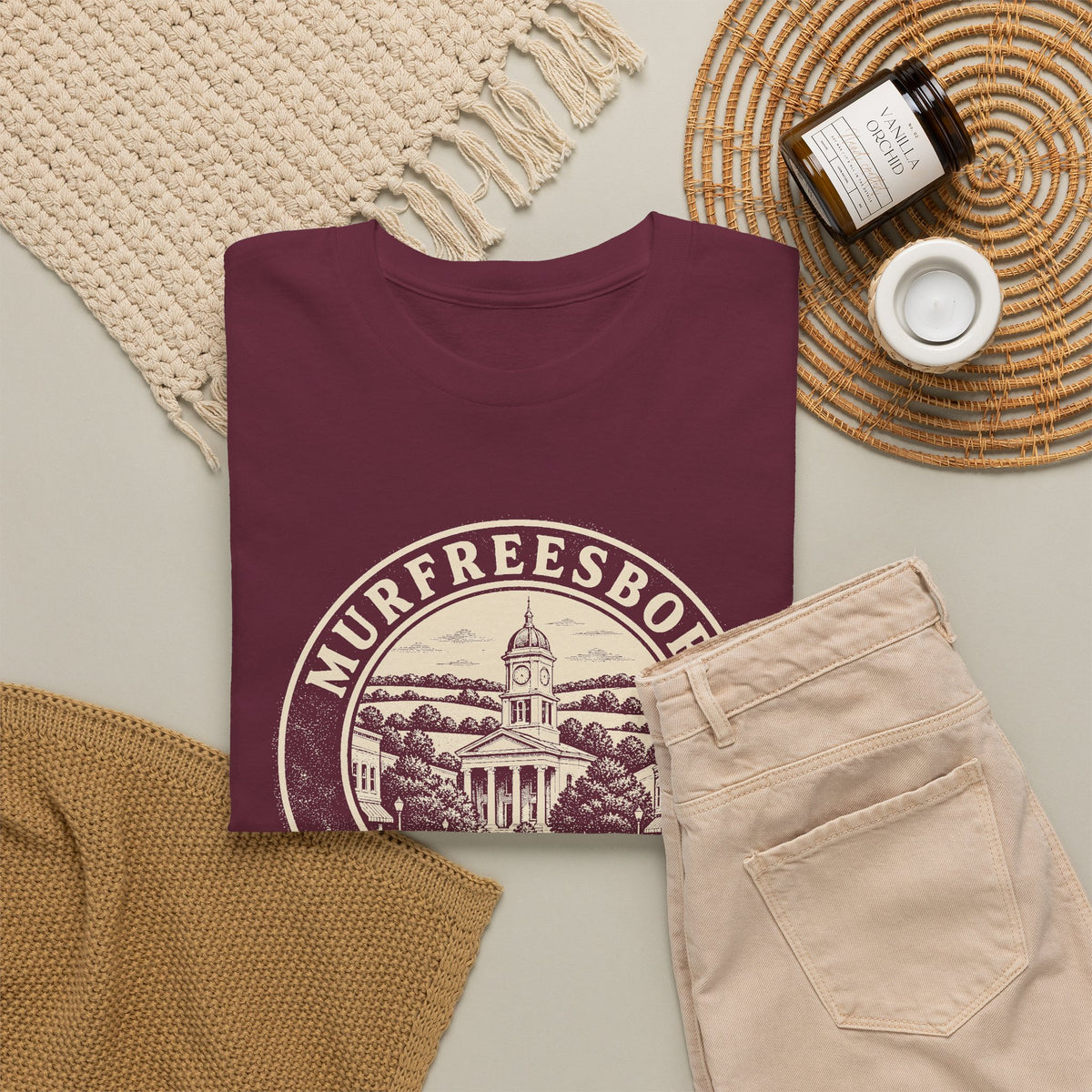 Murfreesboro Park Badge T-Shirt