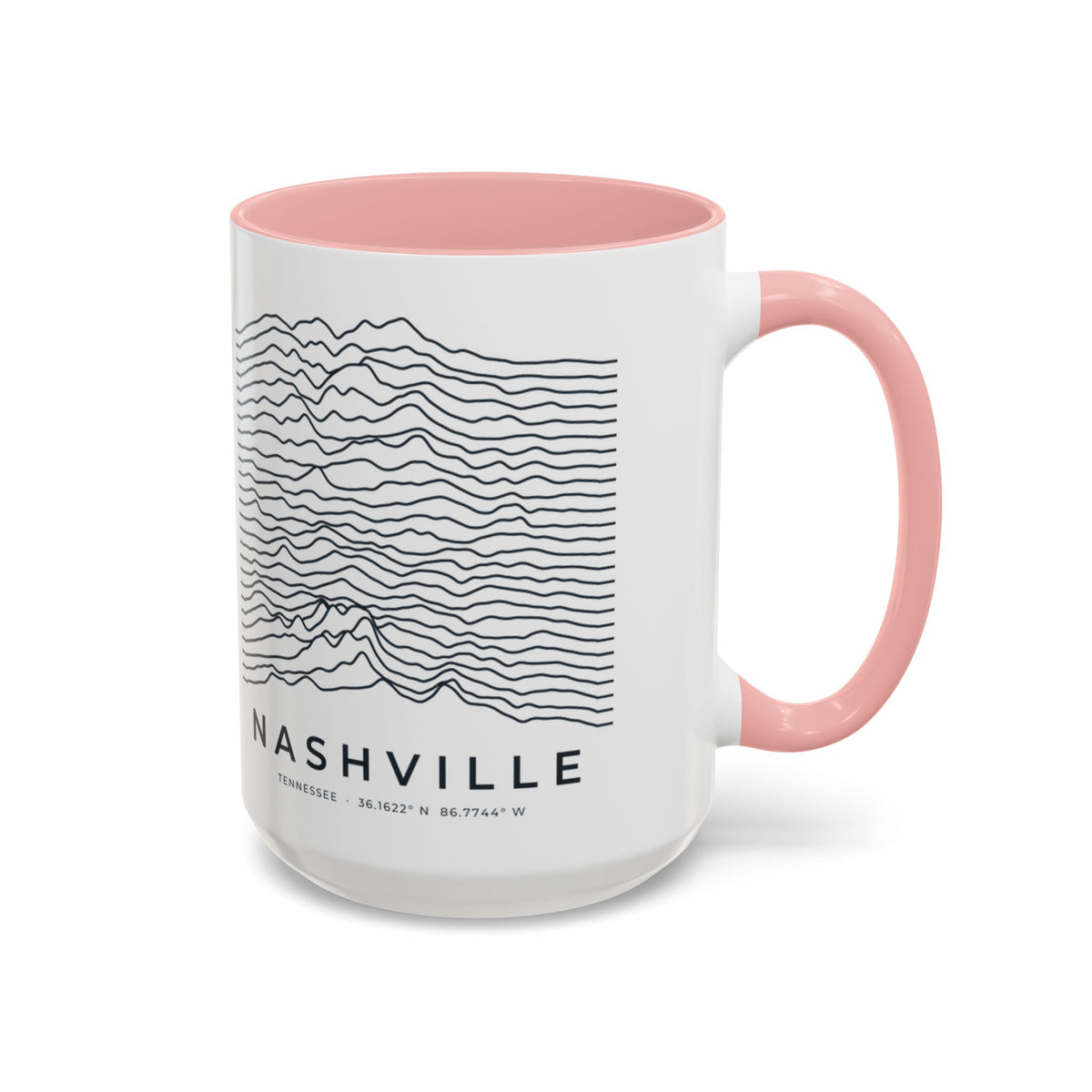 Nashville Ridgeline Accent Mug