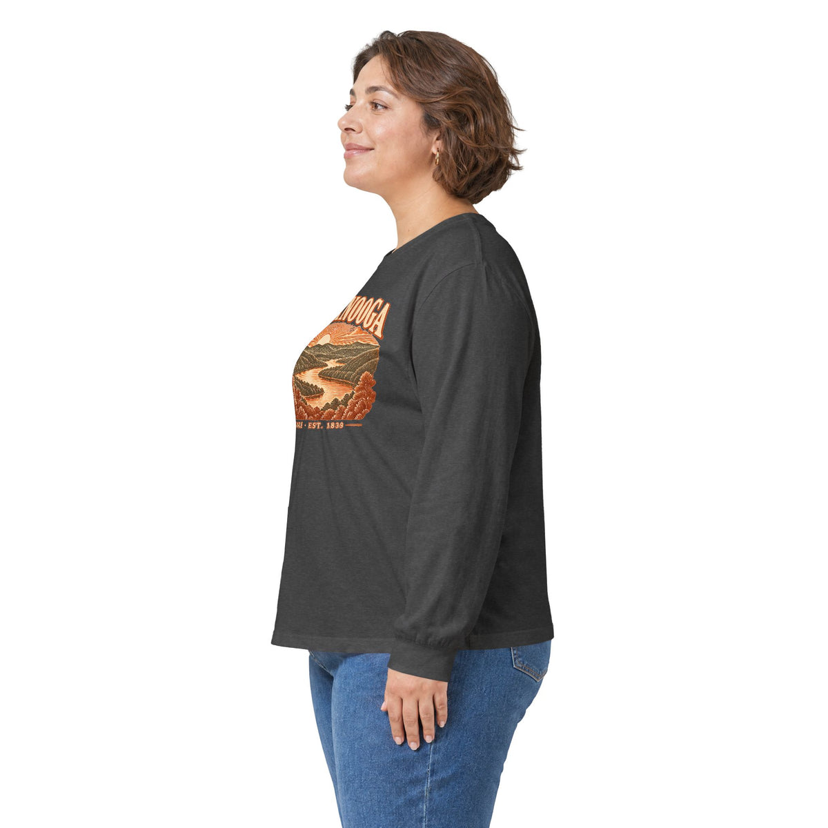 Chattanooga Engraved Valley Long Sleeve T-Shirt
