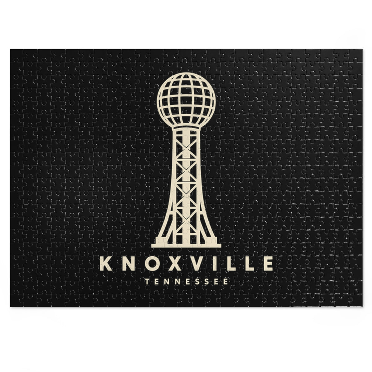 Knoxville Sunsphere Puzzle (Black)