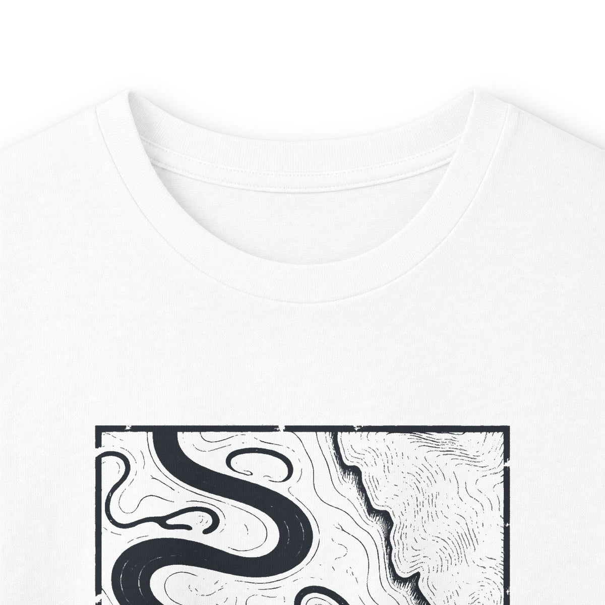 Memphis Topo Map Long Sleeve T-Shirt