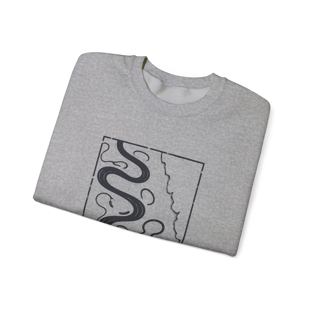 Memphis Topo Map Crewneck Sweatshirt