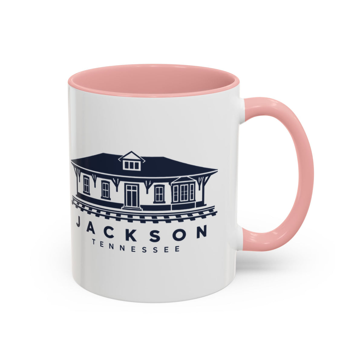 Jackson Train Depot Accent Mug
